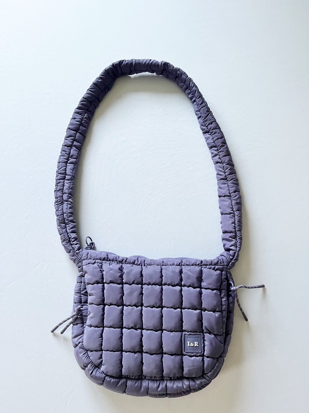 Iris & Rainbow Classic Puff Shoulder Crossbody Bag Cloud Purple puffer I & R